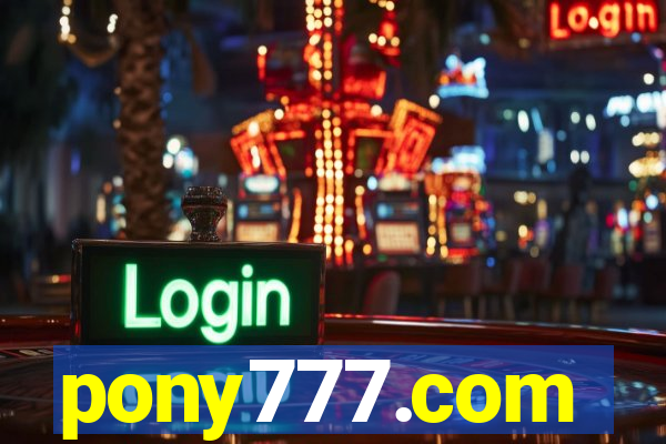 pony777.com